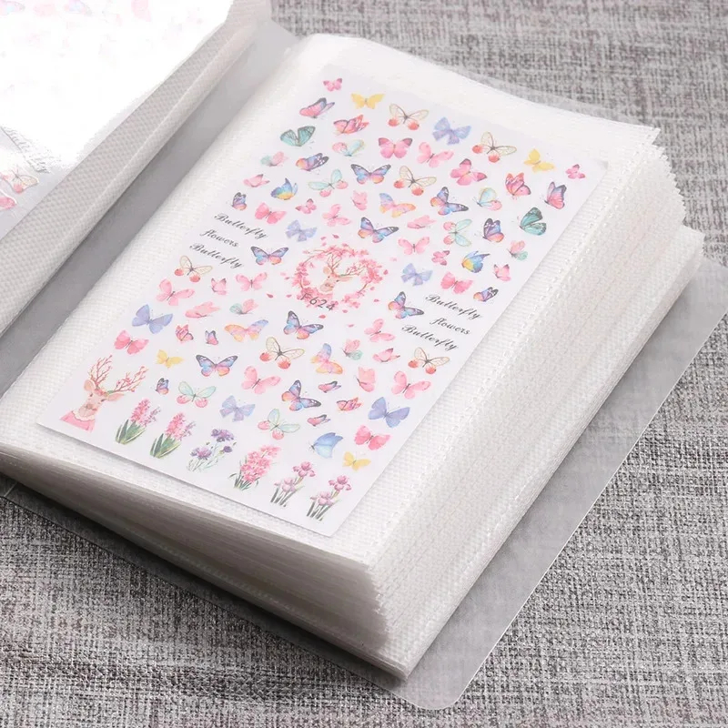 Nail Art Motif - 40 Khe Cắm Dán Móng Tay