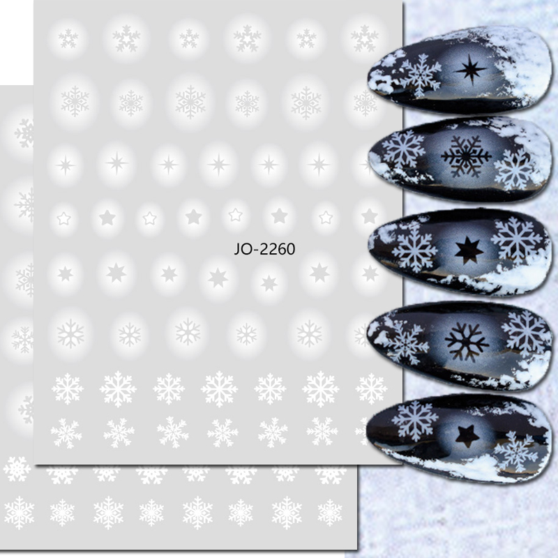 Nail Art Xmas Stickers - Móng Tay Nghệ Thuật Đề Can