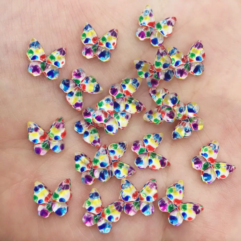 Resin Glitter Colorful 10mm Ka - đánh giá và giá Nail Art Inspo