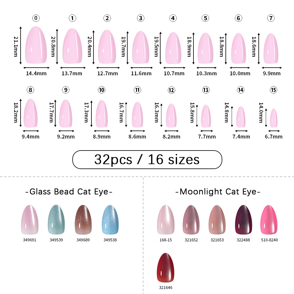 VITAGWX 32pcs Press on Nails A - đánh giá và giá Nail Art Inspo