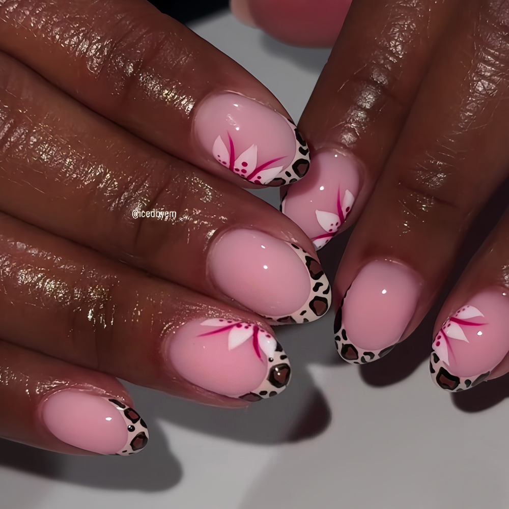 Short long fake nails for wome - đánh giá và giá Nail Art Glitter