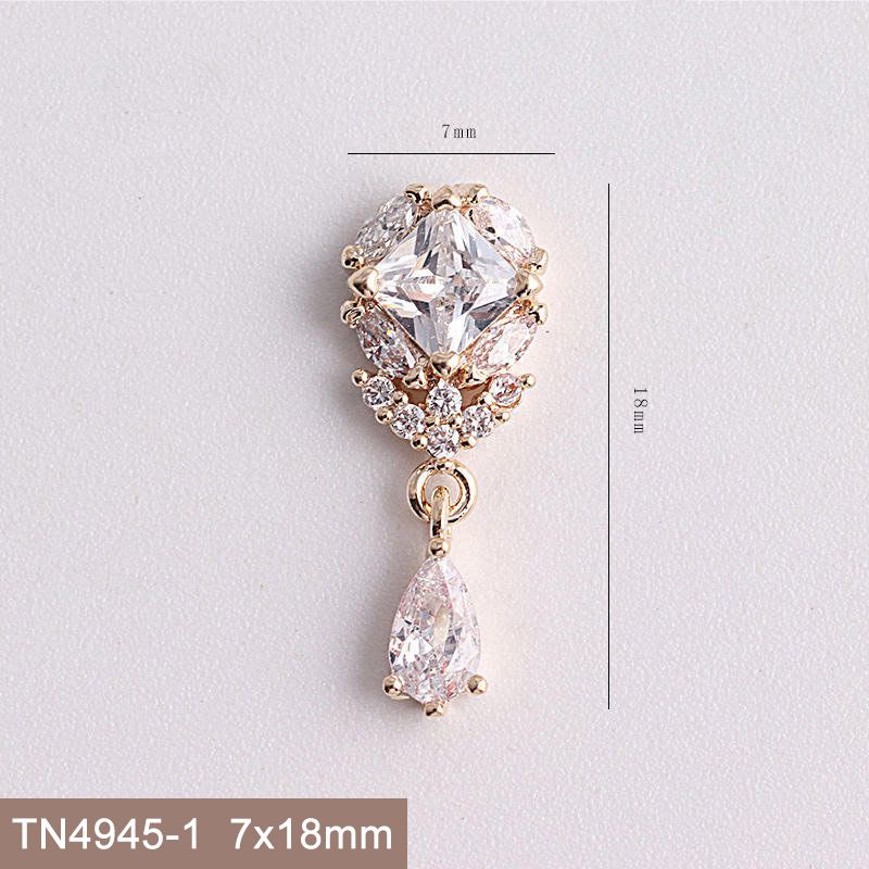 5 Cái/lốc TN4945 Pha Lê Zircon - đánh giá và giá Nail Art Lotso