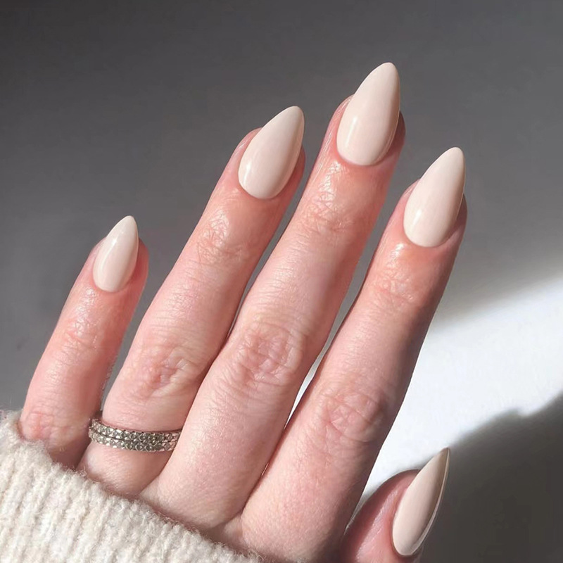 24pcs Solid Color False Nails  - đánh giá và giá Nail Art Red