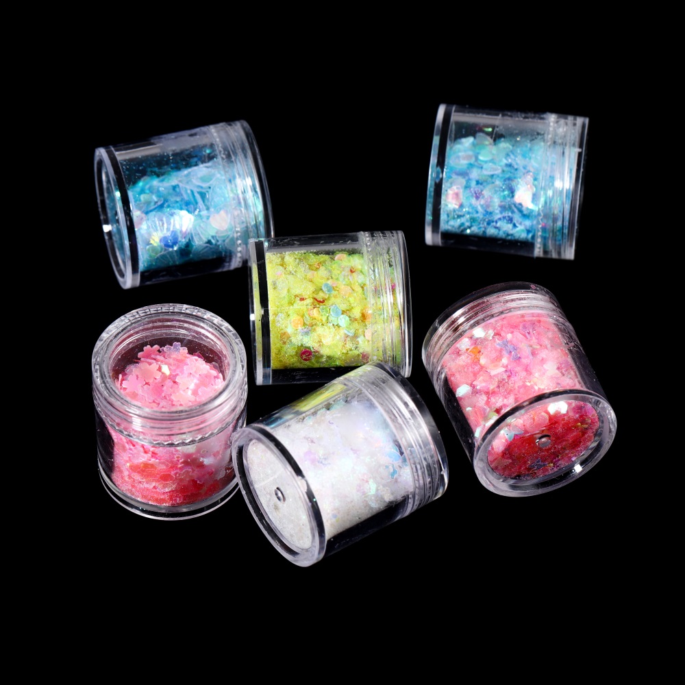 10 Ml/hộp Lấp Lánh Nhựa Dính T - đánh giá và giá Nail Art Inspo