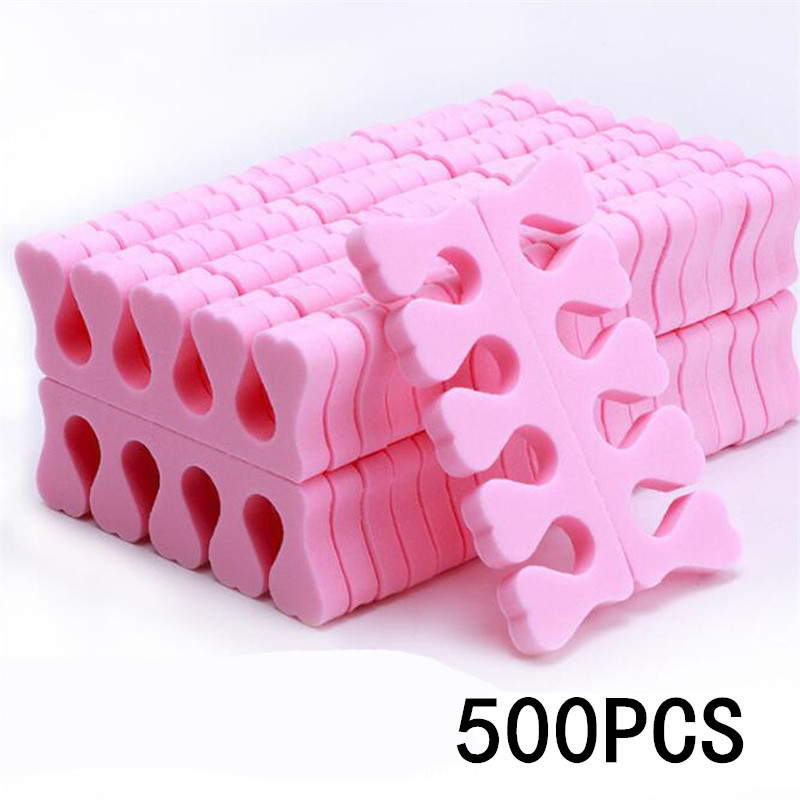 50/100/500pcs Pink Sponge Fing - đánh giá và giá Nail Art Inspo