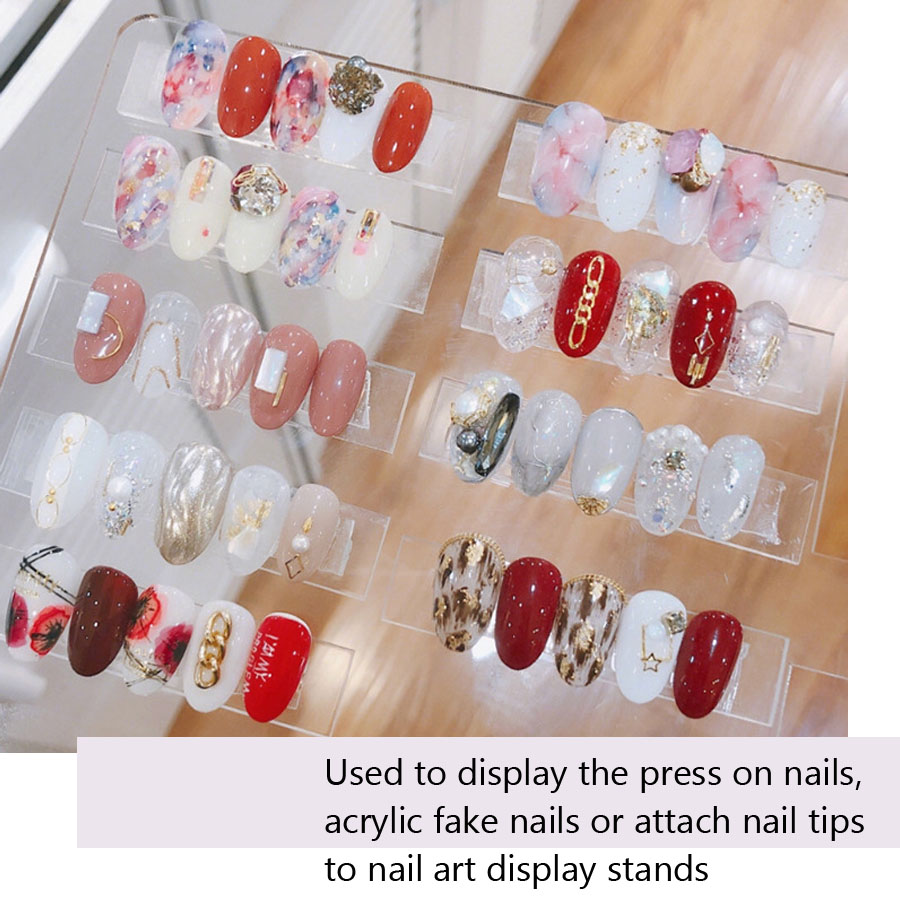 Nail Tips Double Sided Tape ,  - đánh giá và giá Nail Art Navy