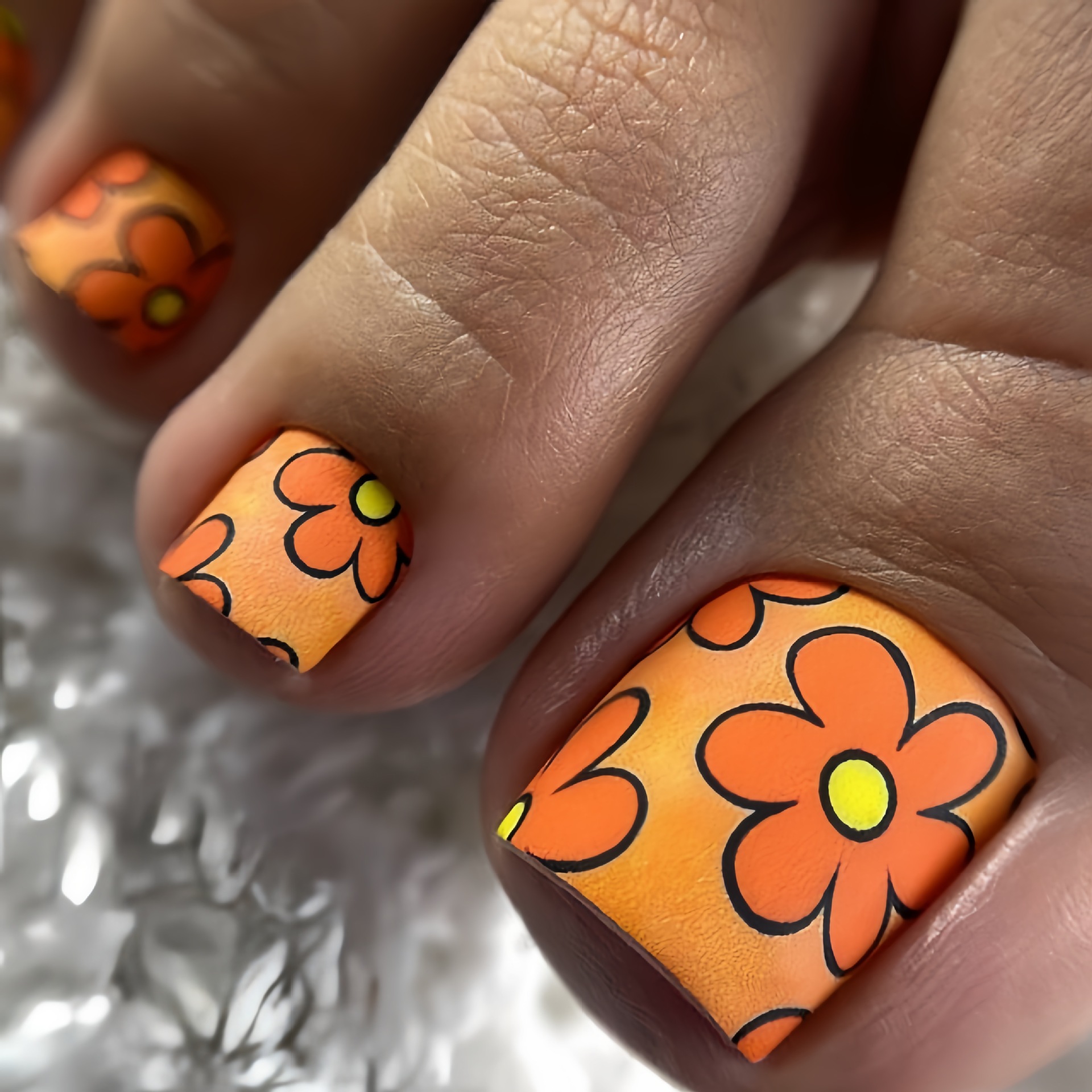24pcs y2k Press on Toenails Sw - đánh giá và giá Nail Art Leopard