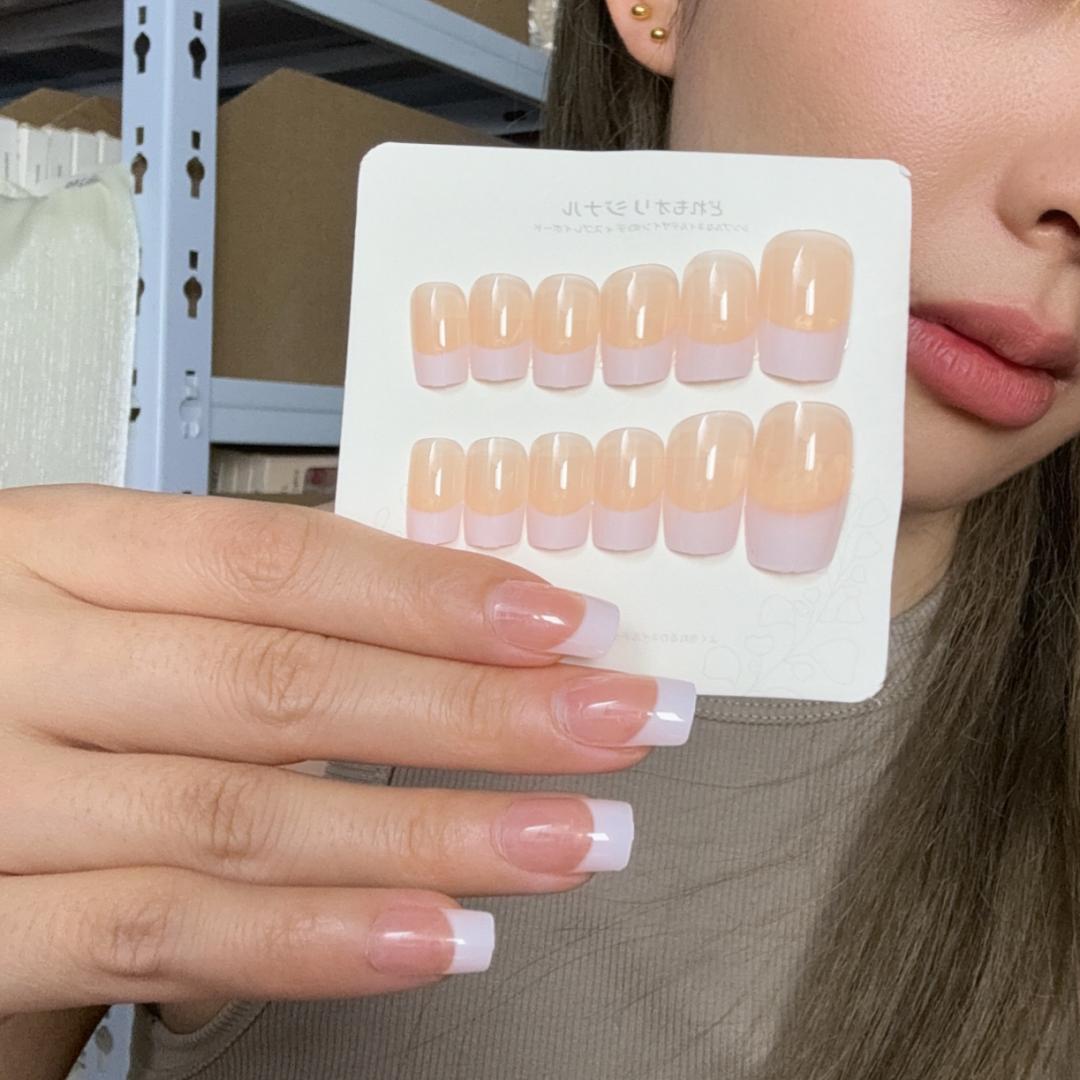 24pcs/box Leopard Print French - đánh giá và giá Nail Art Leopard